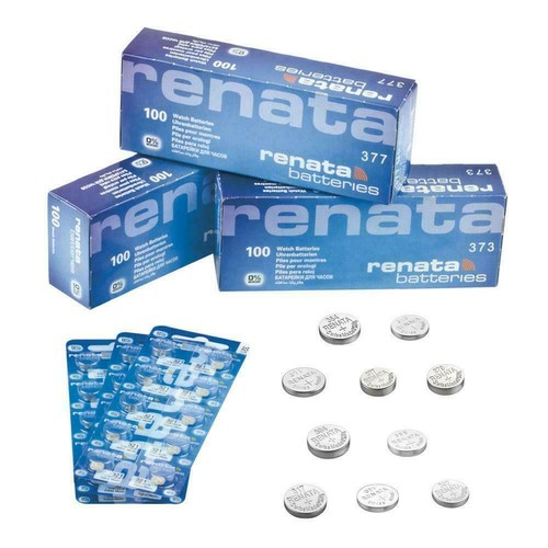 Renata watch batteries - 371, 377