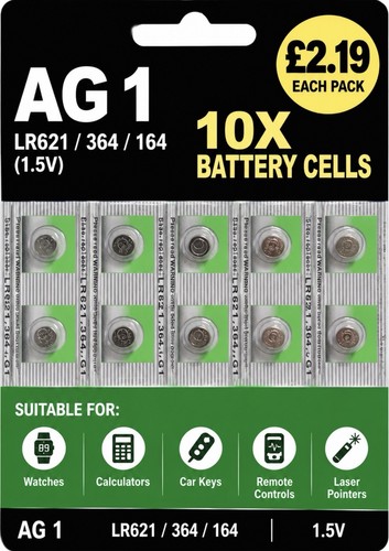 Ag1 lr621 watch - lr621, battery