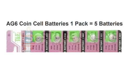 Ag6 coin cell - coin, battery