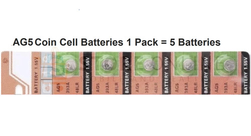 Ag5 coin cell watch - cell,
