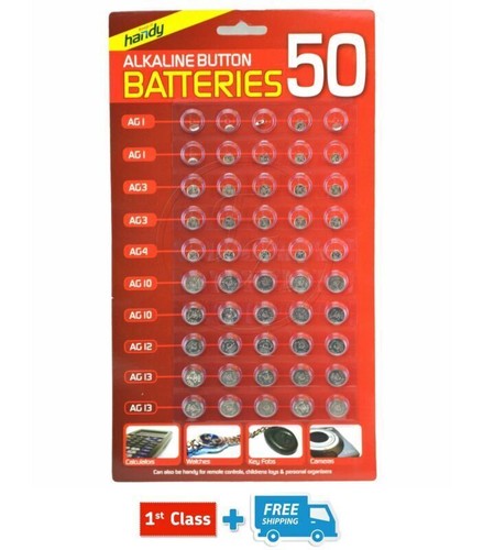 New assorted button cell - new,