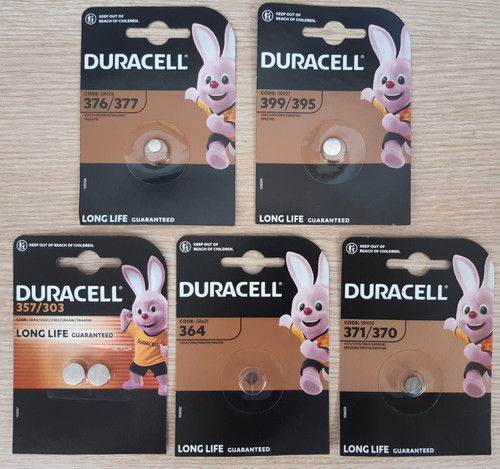 Duracell 357 303 - , 364