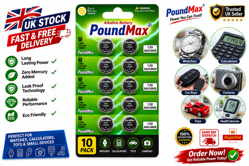 Ag4 lr626 batteries 1 - x, 1.5v